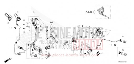 INTERRUTTORE/CAVO (DCT) CRF1100D4L di 2020
